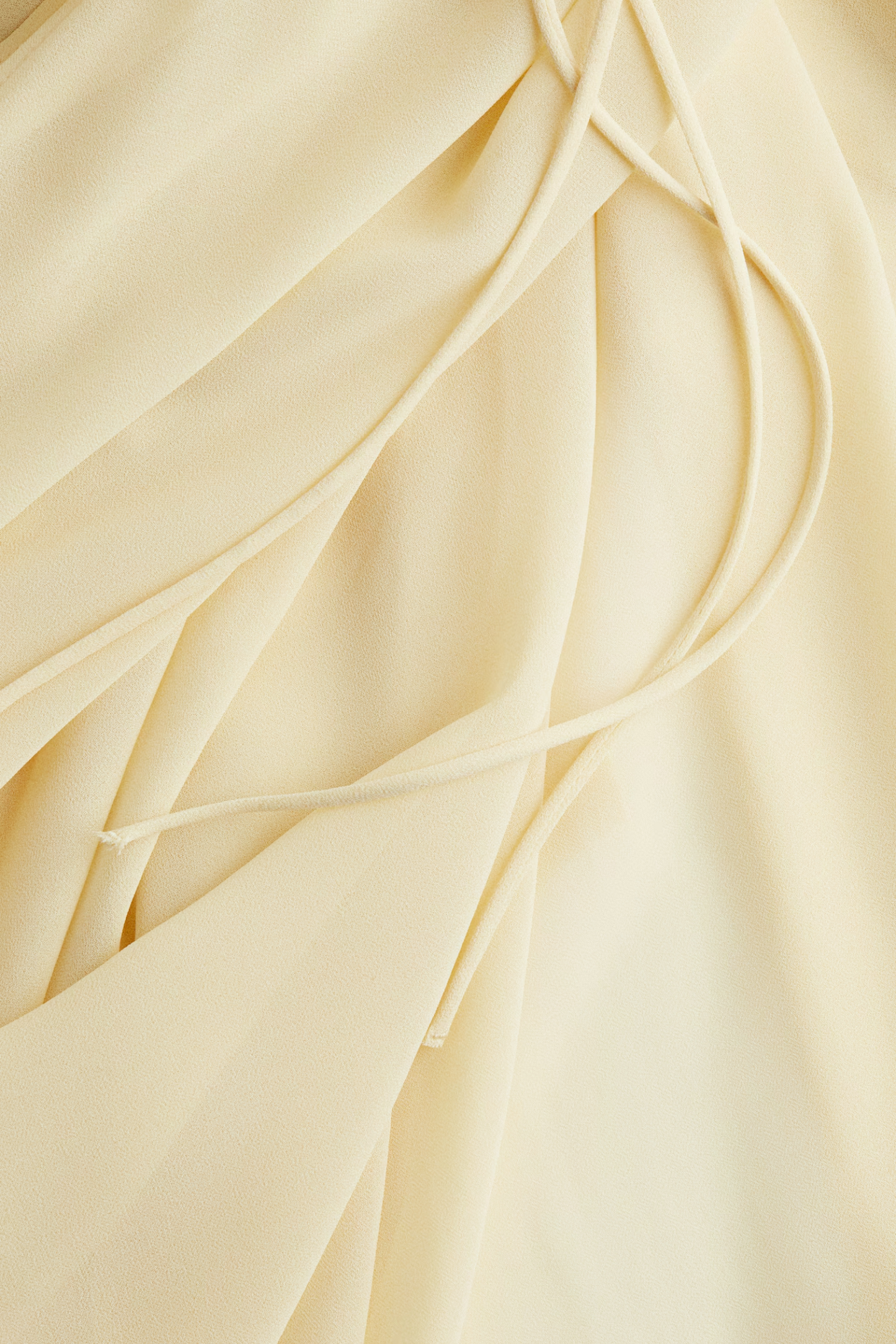 Circular chiffon skirt