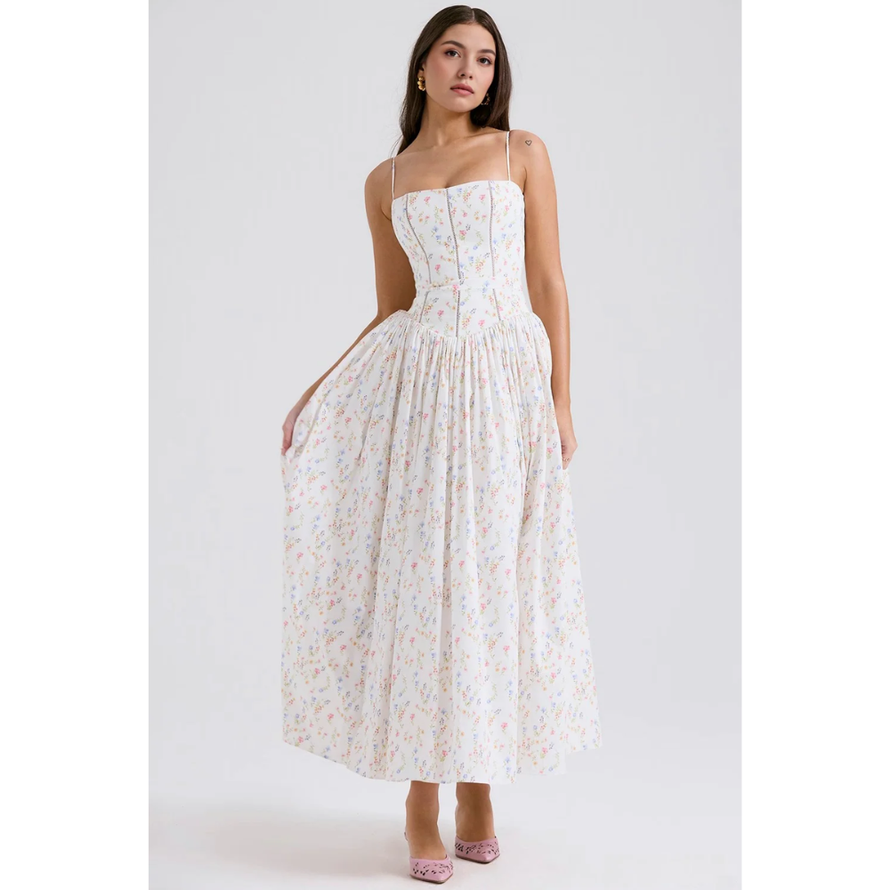 FLORAL MAXI DRESS