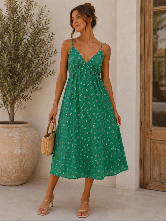 Margot Floral Midi Dress