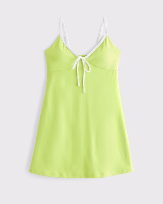 Women's YPB studioFLEX Cami Mini Dress in Coffee | Size XXL PETITE | Abercrombie & Fitch