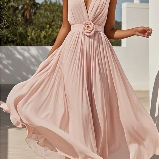 Margot Silk Maxi Dress
