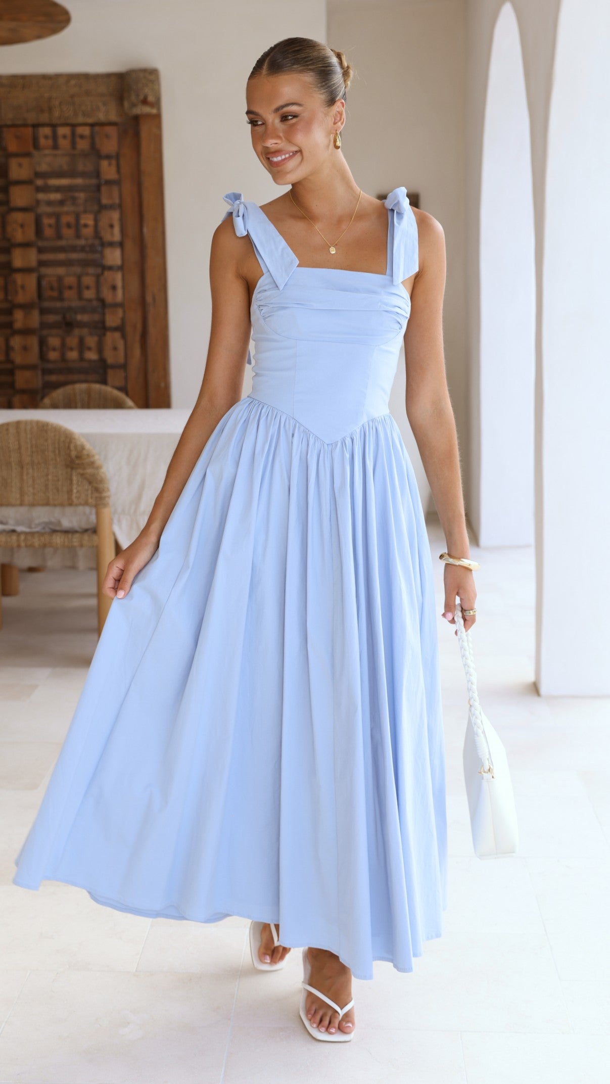 Blue Haisley Pink Maxi Dress