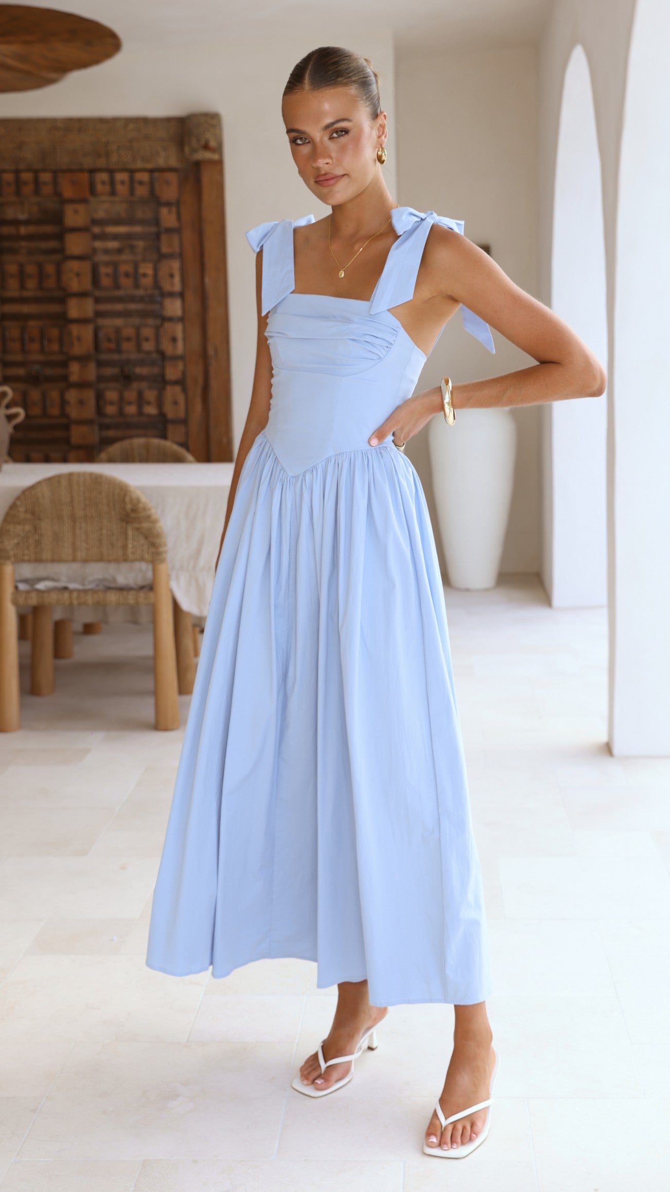 Blue Haisley Pink Maxi Dress