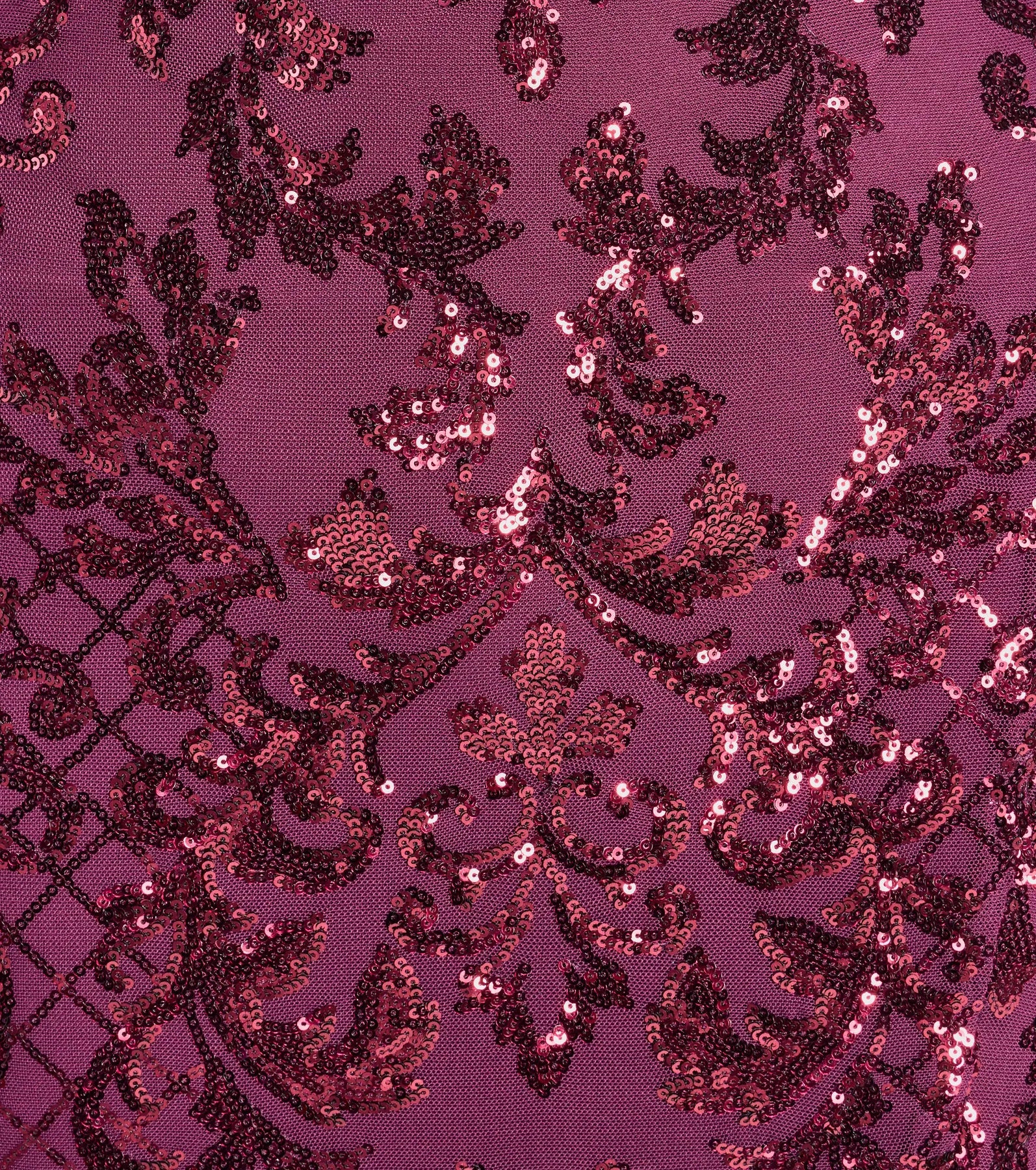 PLUM Chandler Sequin Lace-Up Formal Dress