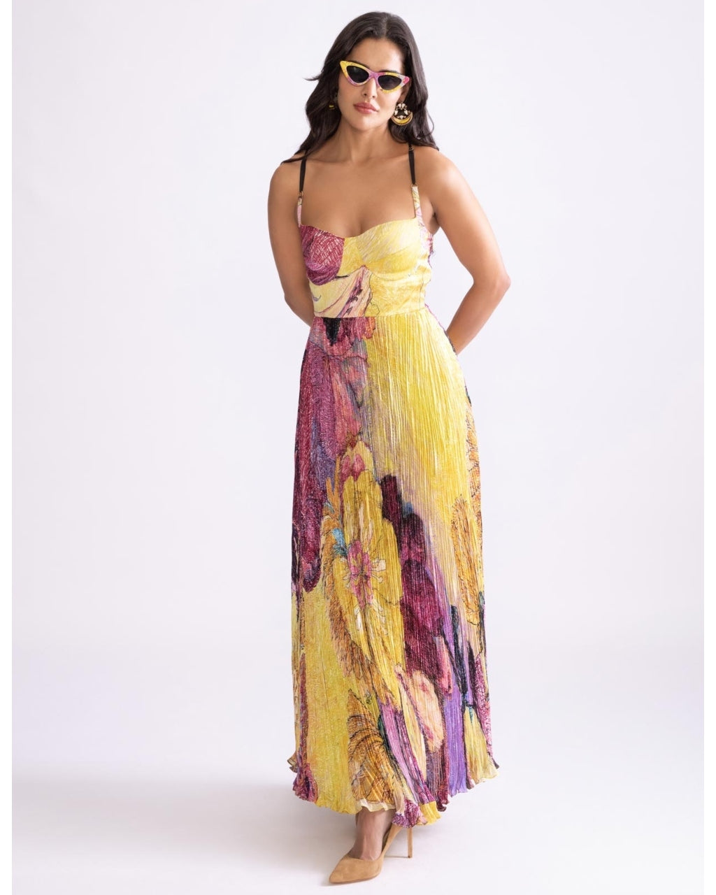 Nala Silk Charmeuse Slip Dress