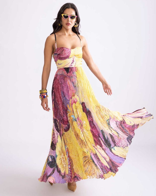 Nala Silk Charmeuse Slip Dress