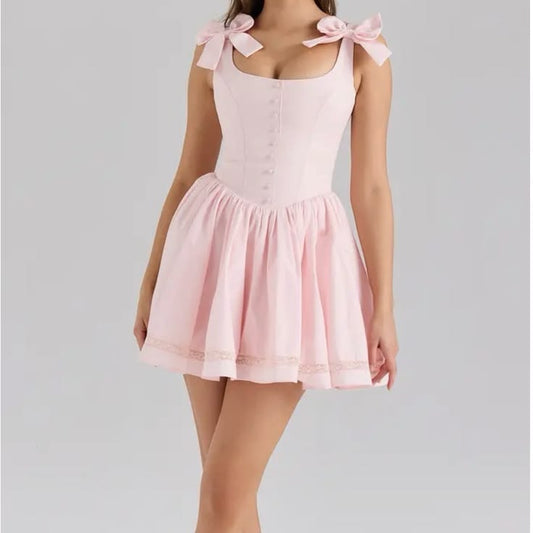 House Of Cb Dresses | House Of Cb Pink Mini Dress | Color: Pink | Size: Xs