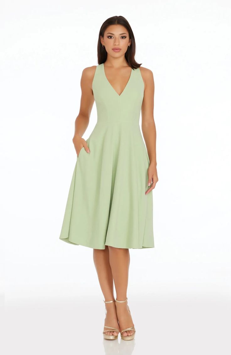 Catalina Fit & Flare Cocktail Dress