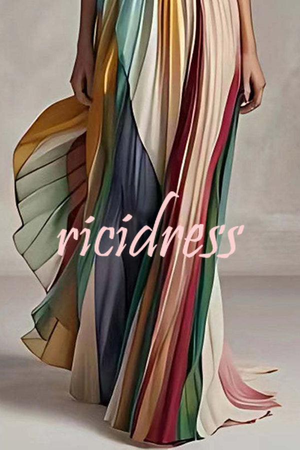 shoulder Tube Top Waist Color Maxi Dress Vivienne Off-Shoulder Maxi Dress