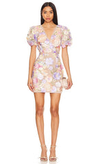 Anthea Multi Print Midi Dress