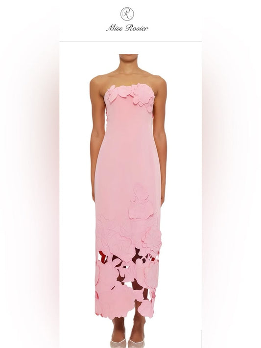 Rosier Strapless Maxi Dress