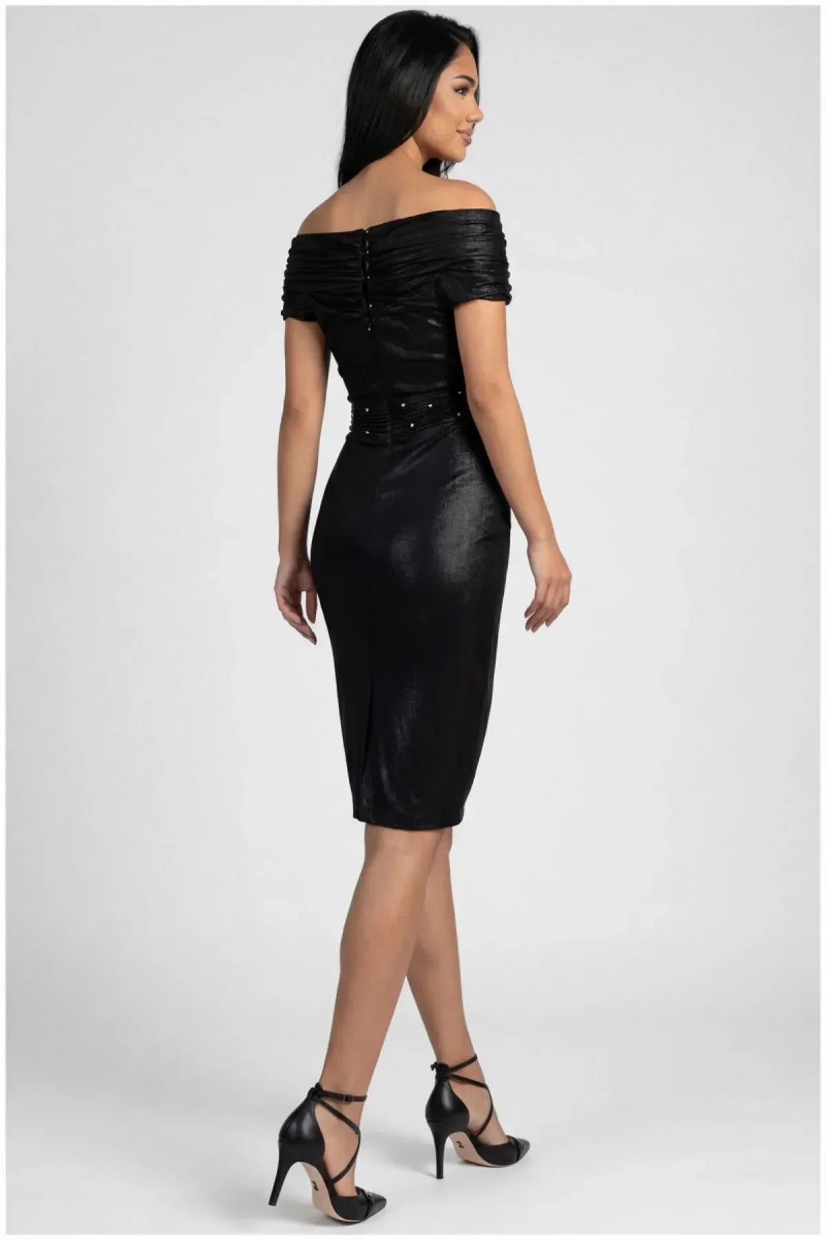 Shoulder Cocktail Dress, Iris Iris Off-Shoulder Maxi Gown