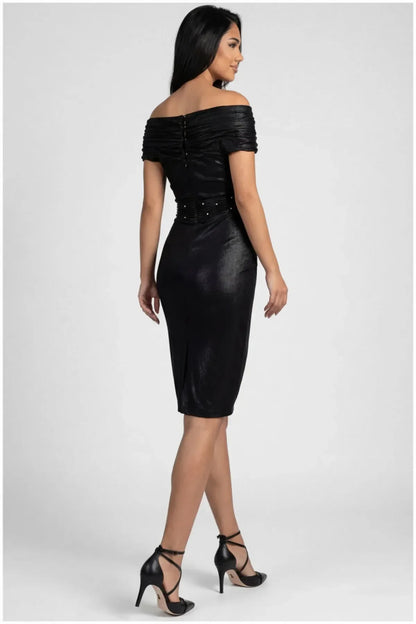 Shoulder Cocktail Dress, Iris Iris Off-Shoulder Maxi Gown