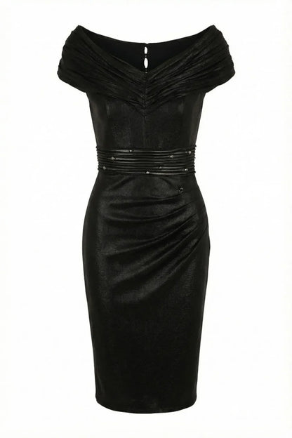 Shoulder Cocktail Dress, Iris Iris Off-Shoulder Maxi Gown