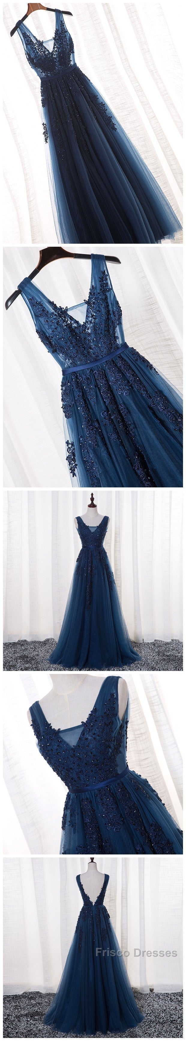 Picture Color Vivienne Lace Tulle Formal Dress