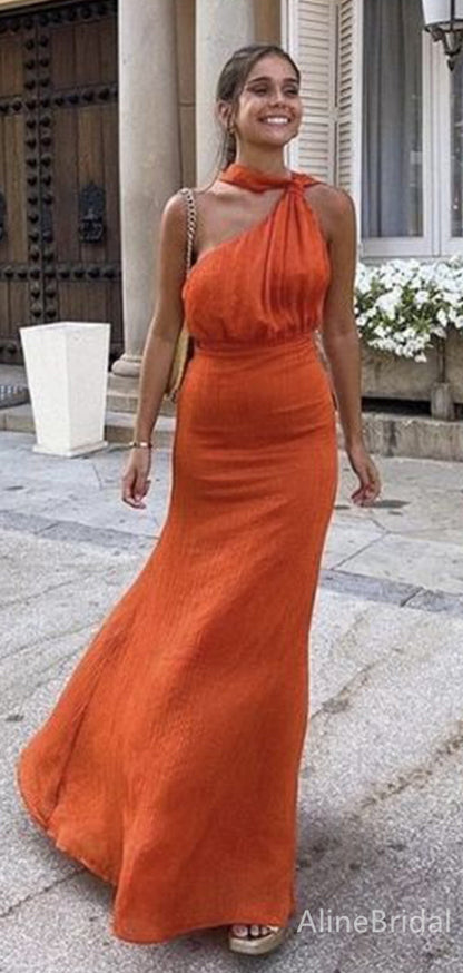Picture Color Valentina One-Shoulder Mermaid Gown