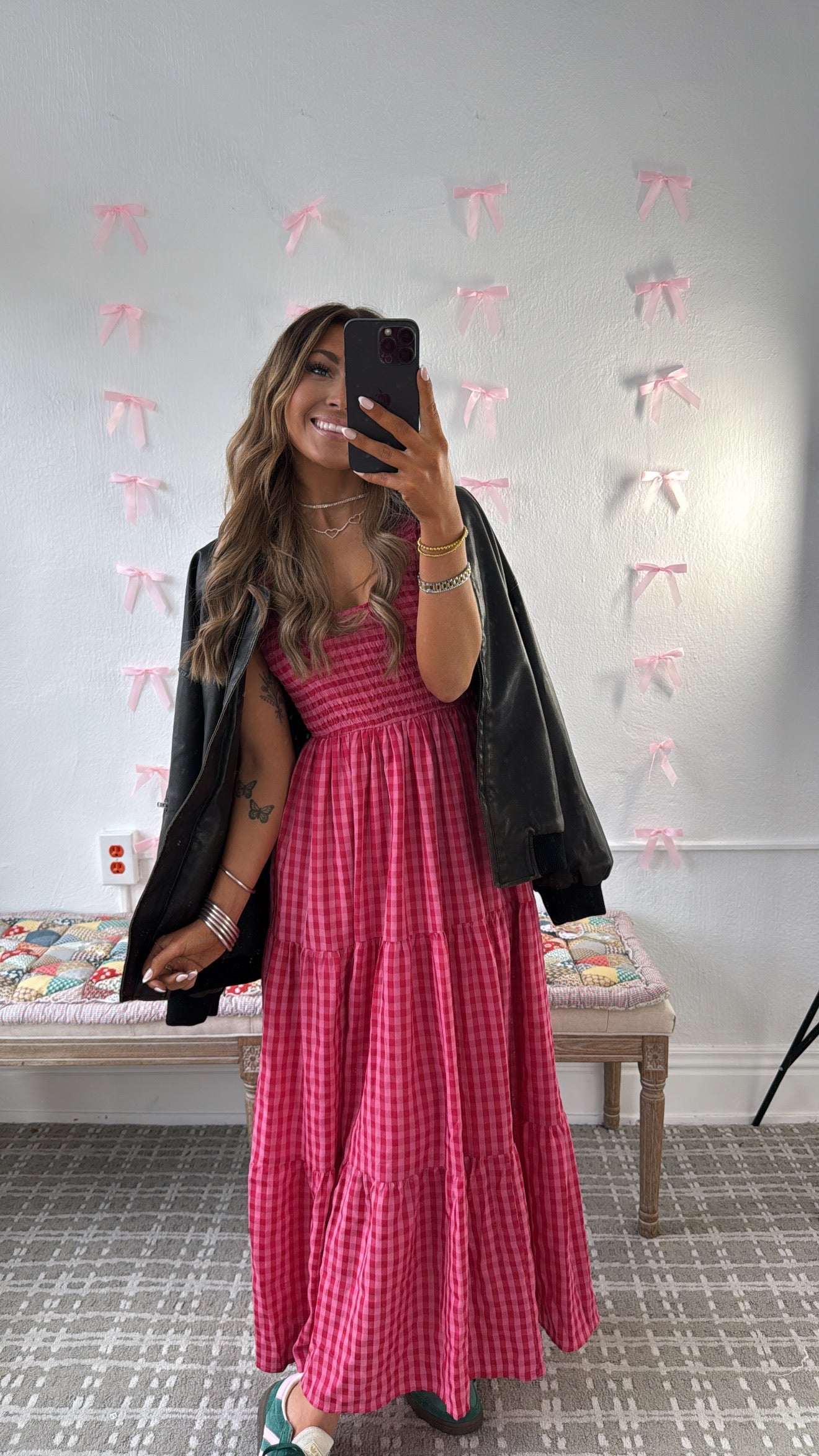 Arabella Maxi Dress in Fuchsia