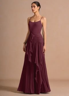 Bashira Lemon Silk Maxi Dress