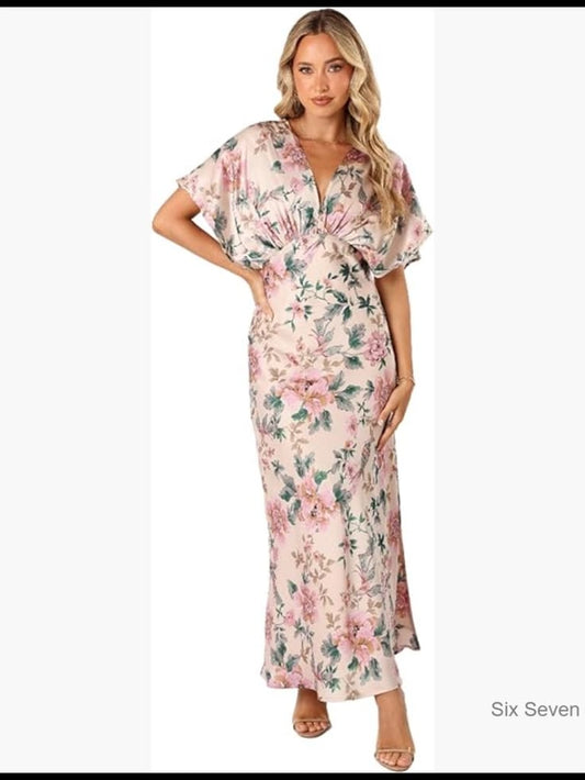 Vivienne Polyester Maxi Dress
