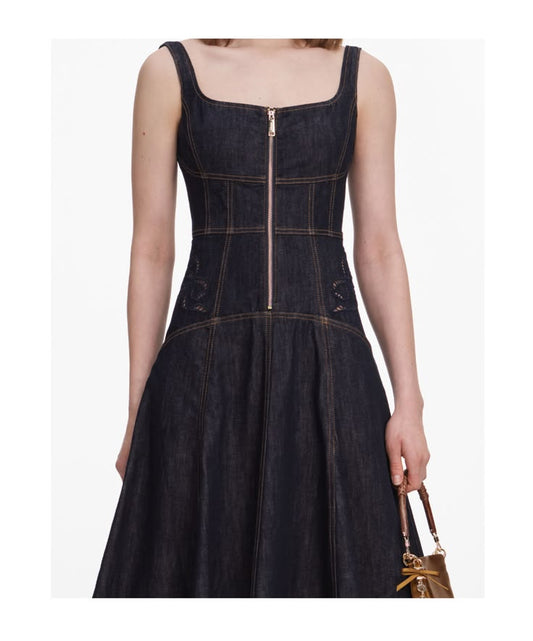Margot Denim Midi Dress