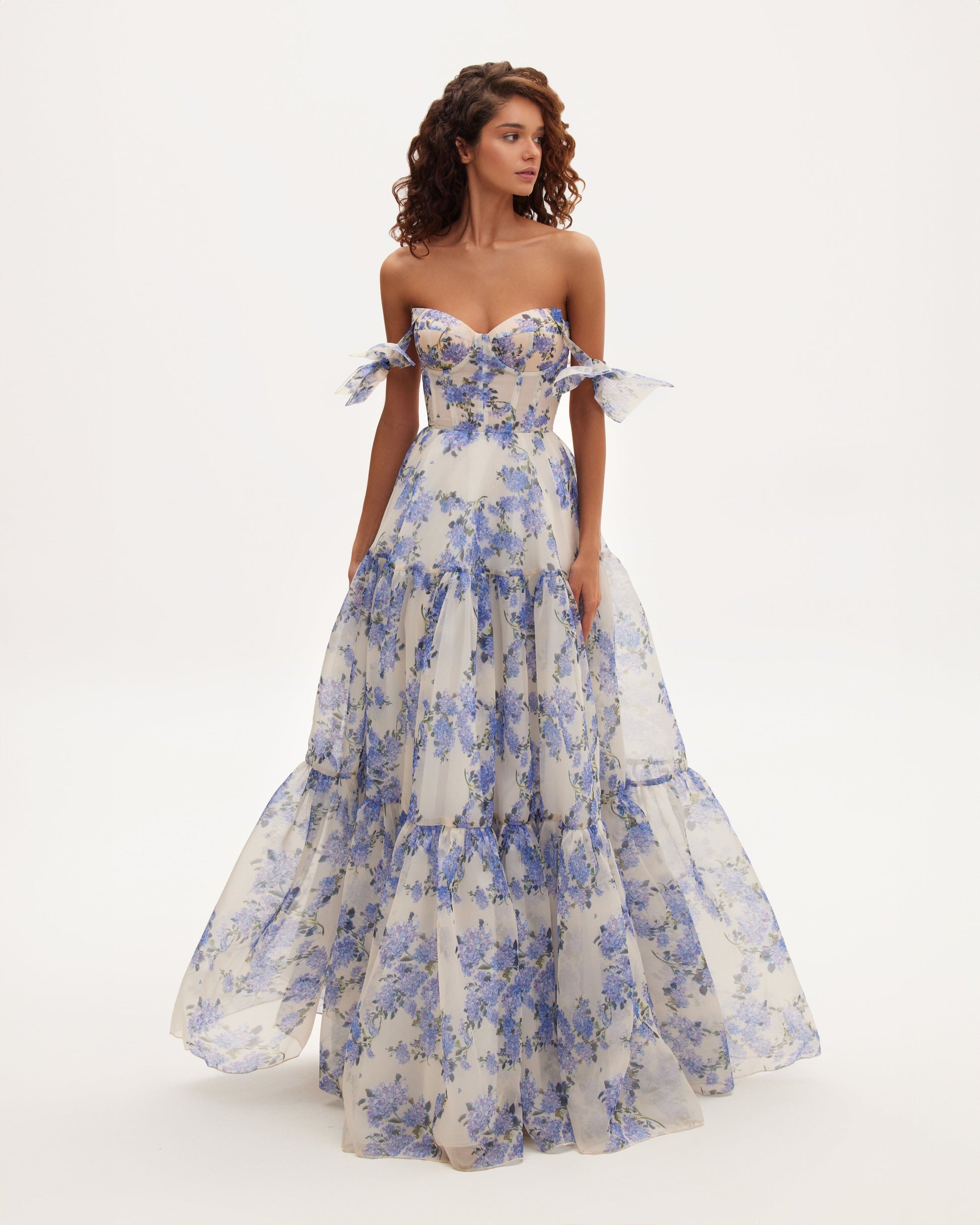 strap dress Arabella Floral Maxi Dress