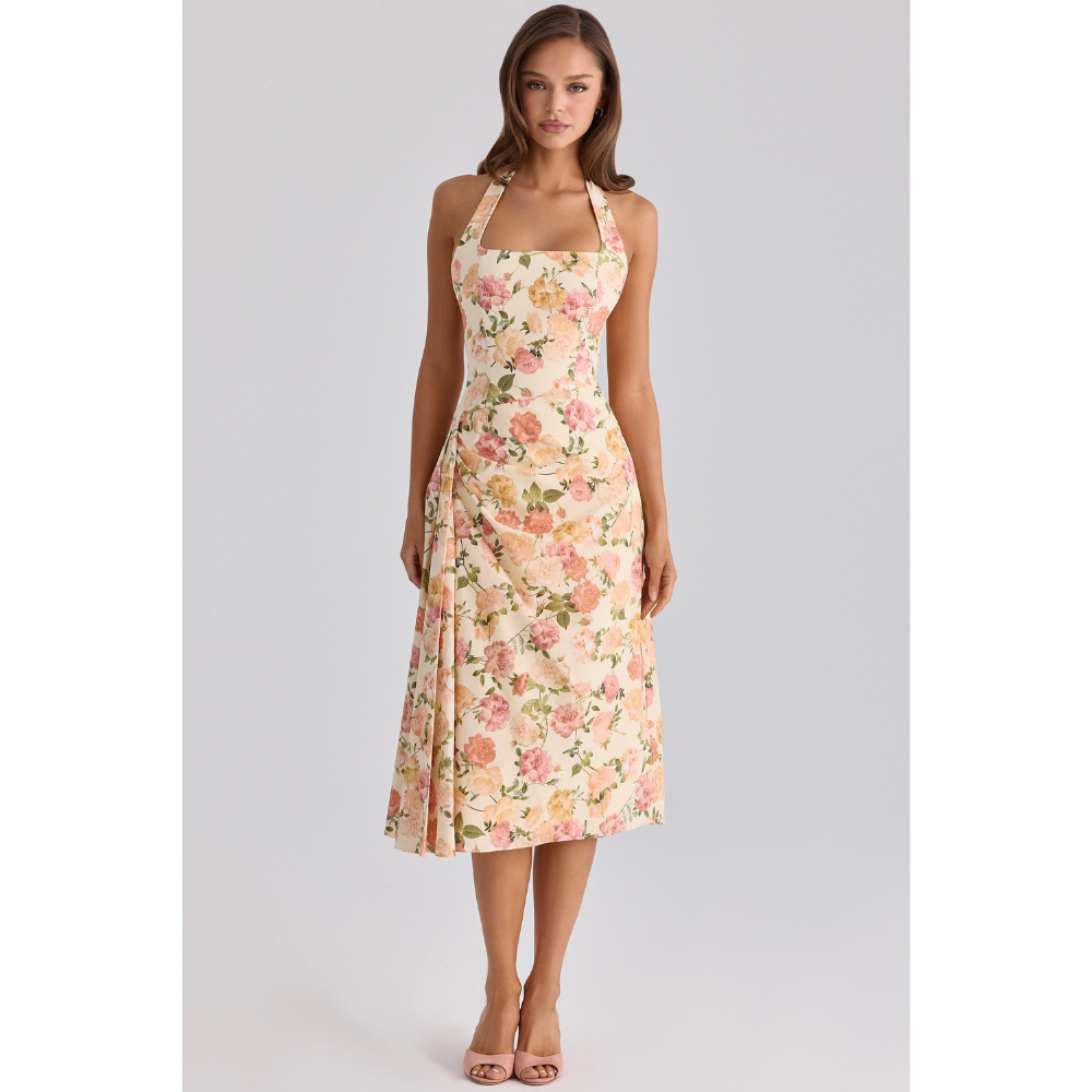 WHITNEY MIDI DRESS