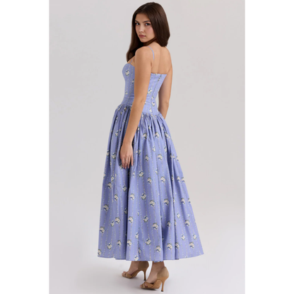 FLORAL MAXI DRESS