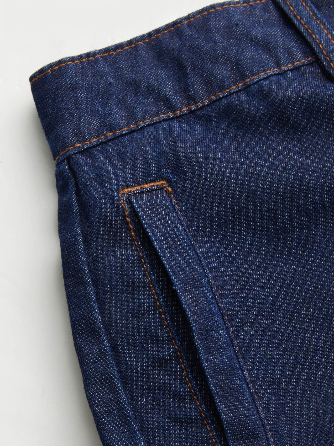 Denim Top & Shorts Set