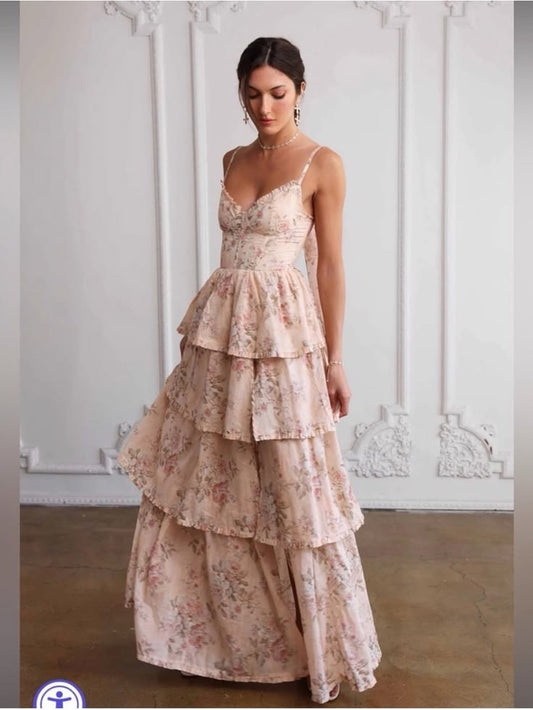 Caterina Cedar Rose Gown