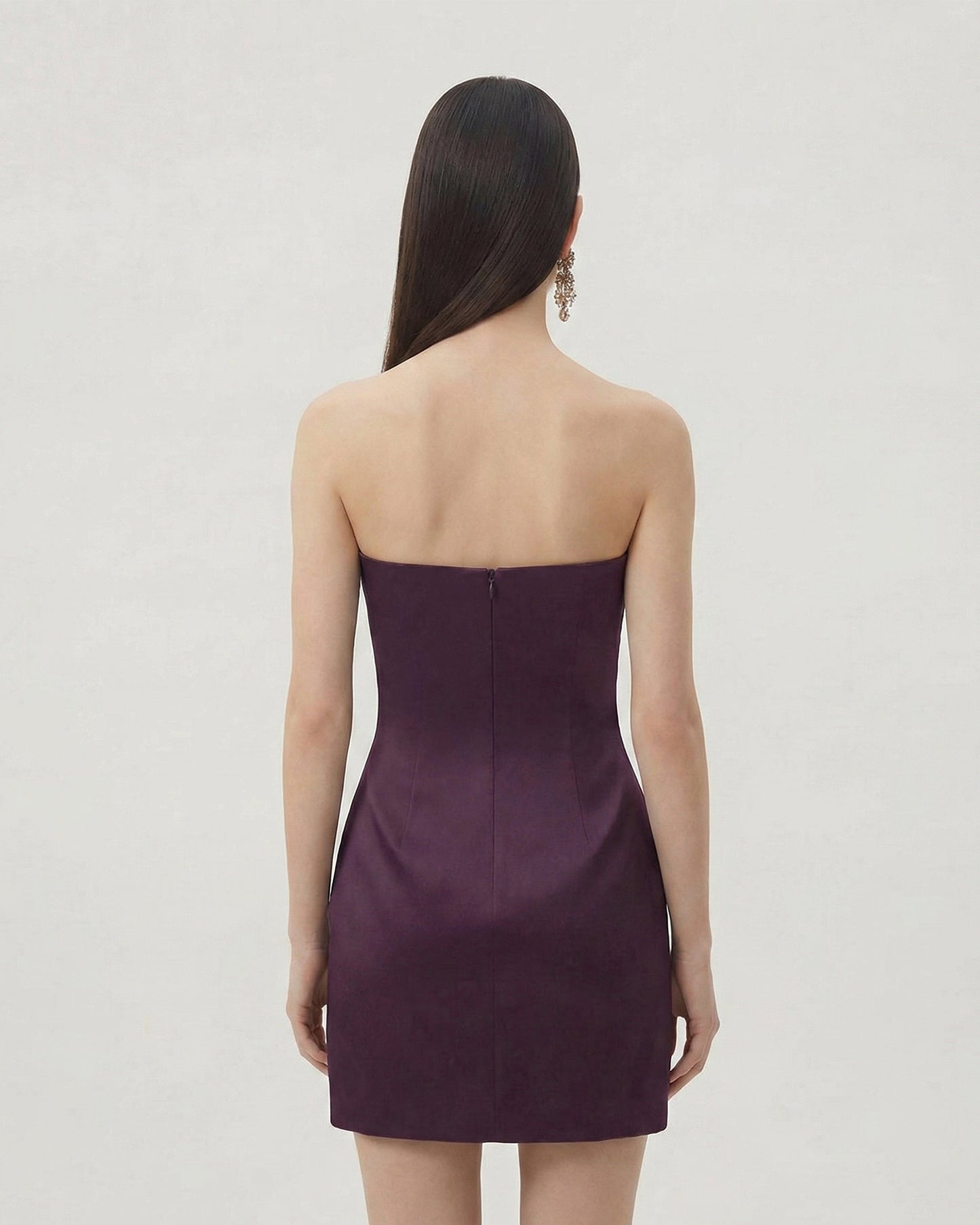 Purple Margot Floral Mini Dress