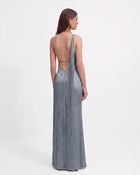 Margot One-Shoulder Fringe Maxi Dress