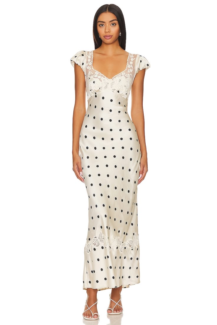 Margot Butterfly Midi Dress