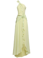 Arabella Silk Organza Ruffle Dress
