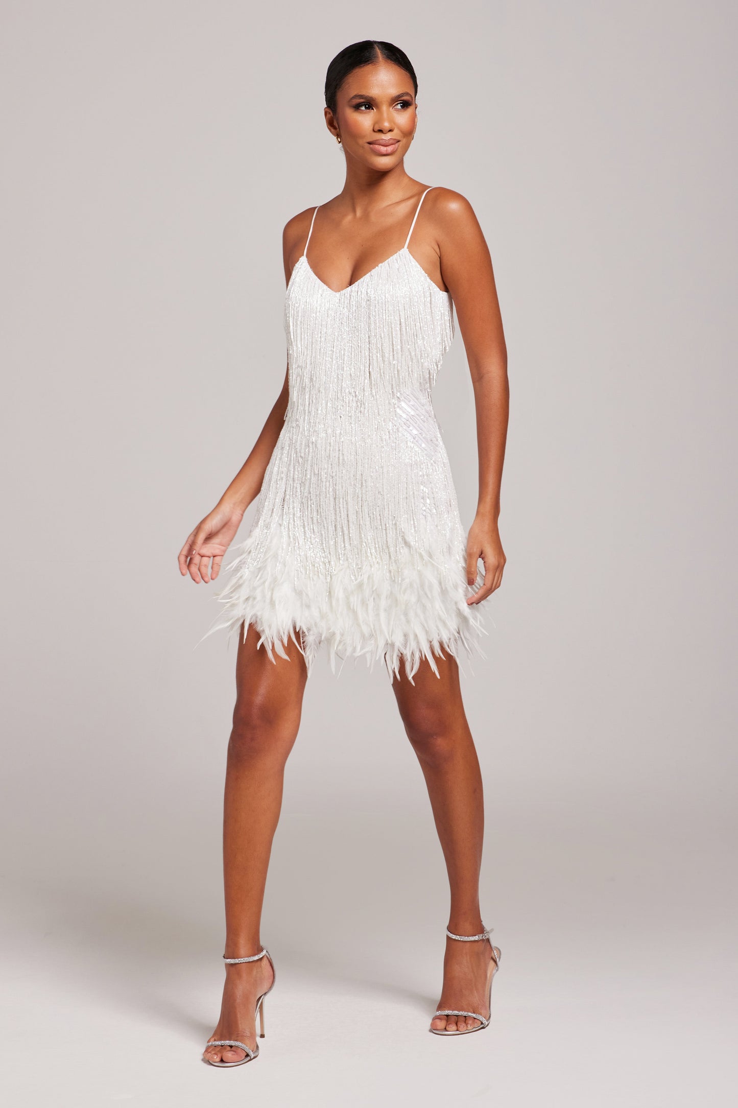LOTTIE PLUSH MINI DRESS