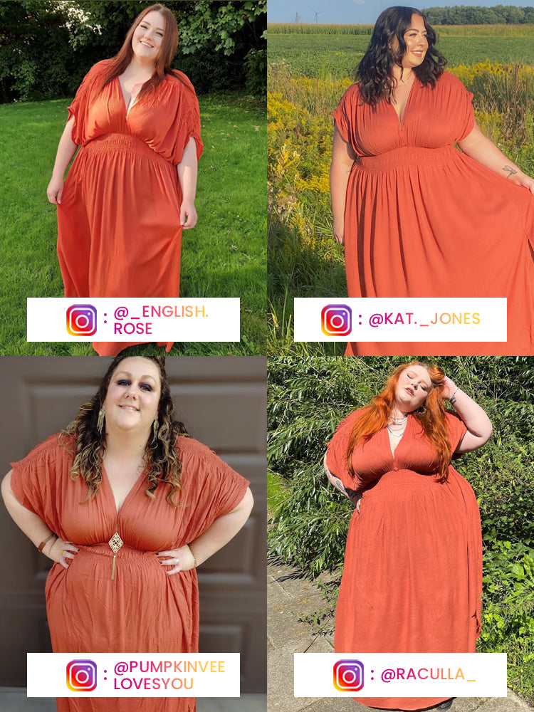 Army_Green Victoria V-Neck Maxi Dress with Batwing Sleeves
