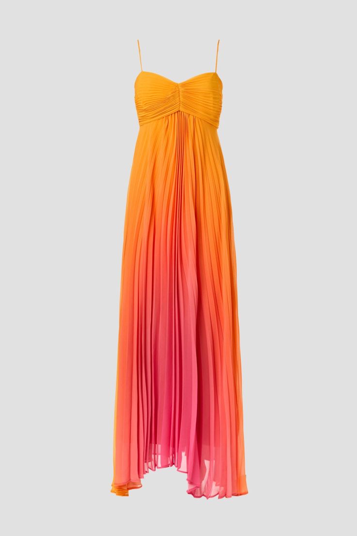 Nicole Silk Charmeuse Gown