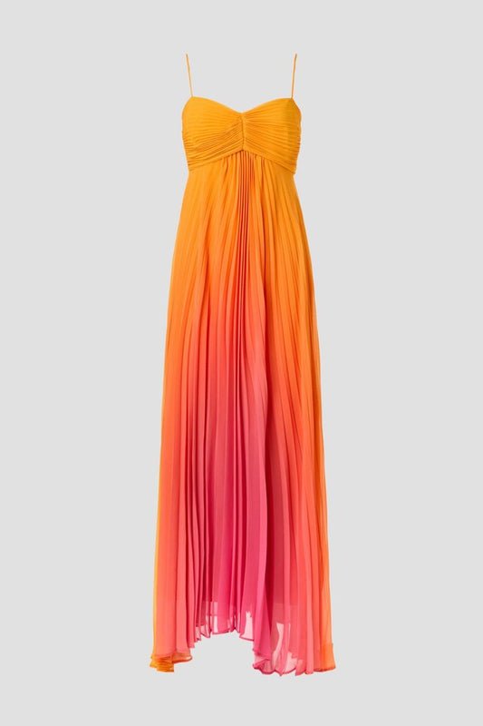 Nicole Silk Charmeuse Gown