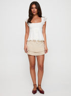 ELANOR FRILL TOP