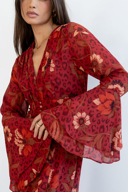 FINAL SALE Theo Floral Maxi Dress