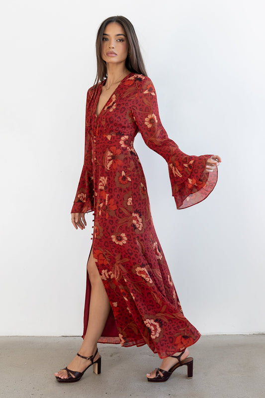FINAL SALE Theo Floral Maxi Dress