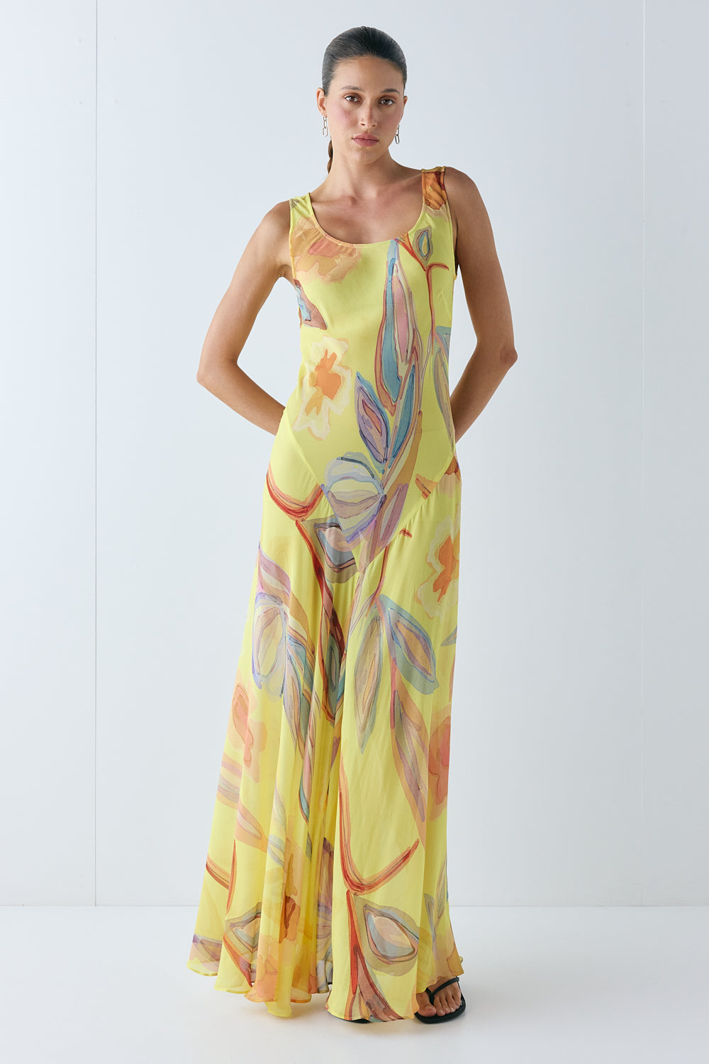 Alora Sheer Maxi Dress