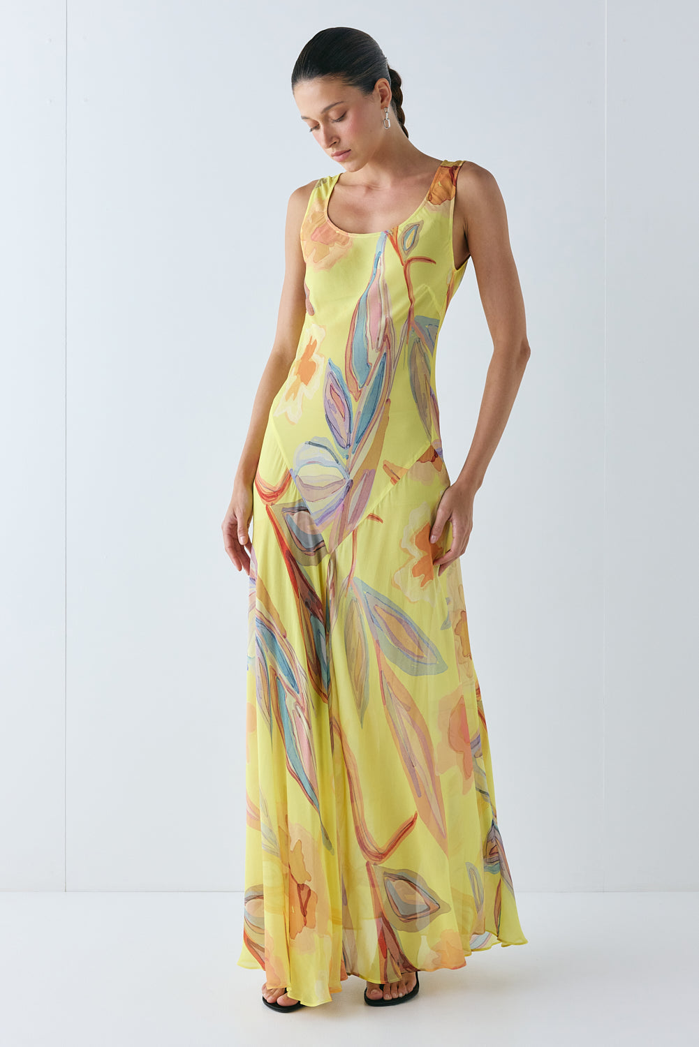 Alora Sheer Maxi Dress