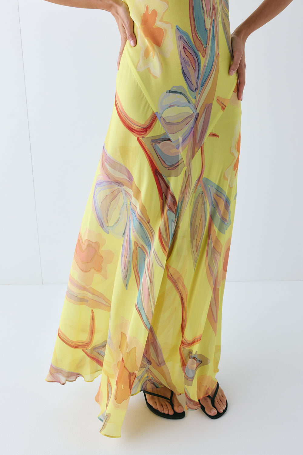 Alora Sheer Maxi Dress