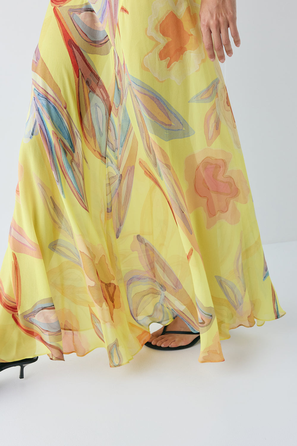 Alora Sheer Maxi Dress