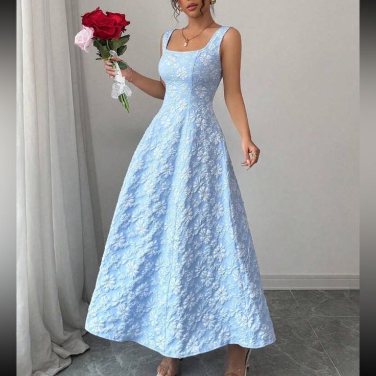 Iris Jacquard Cami Dress