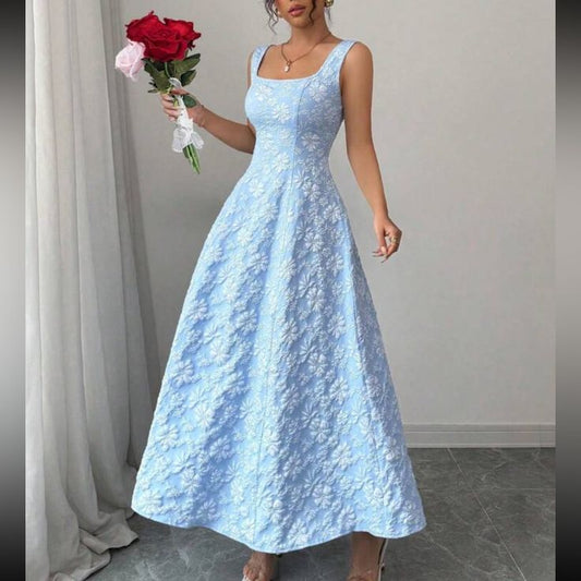Iris Jacquard Cami Dress