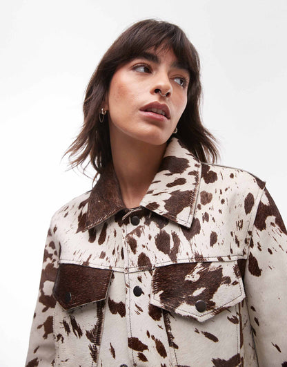 Cowhide Leather Jacket