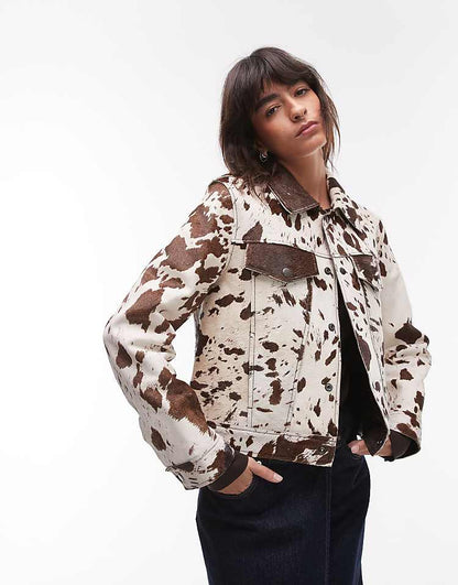 Cowhide Leather Jacket