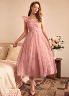 Margot Flutter Fit & Flare Dress