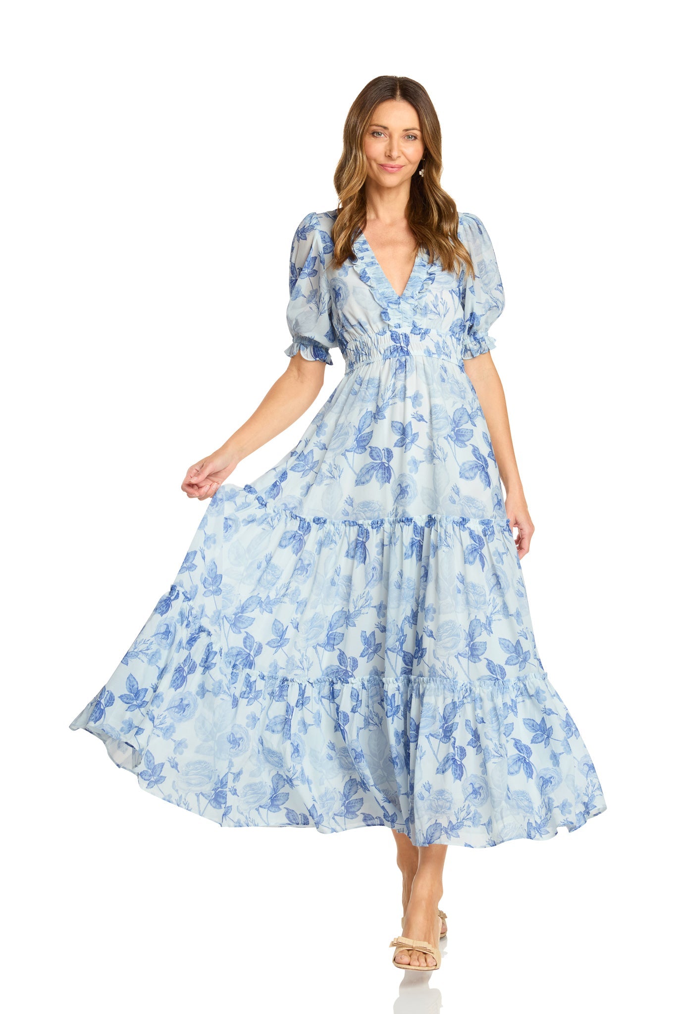 Kendra Silk Maxi Dress